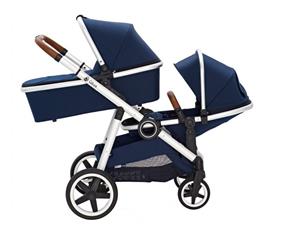 qtus DuetPro Kinderwagen Blauw